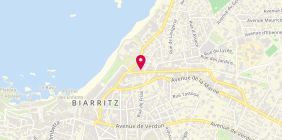 Plan de Key and Sale, 3 Av. Reine Victoria, 64200 Biarritz