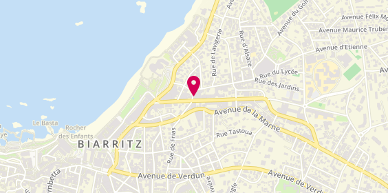 Plan de Xabimmo Biarritz, 8 Rue Pellot, 64200 Biarritz