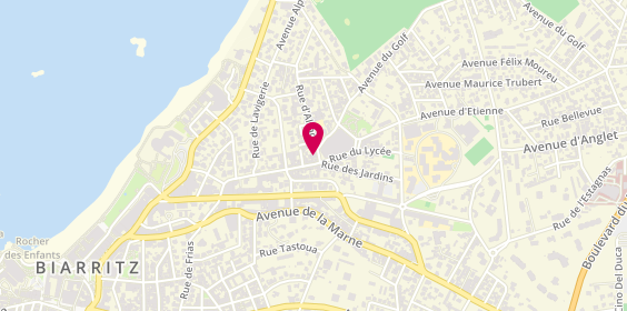 Plan de Agence immobilière Biarritz – Espaces Atypiques, 3 Rue d'Alsace, 64200 Biarritz