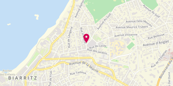 Plan de Carmen Immobilier St Charles, 1 avenue du Golf, 64200 Biarritz