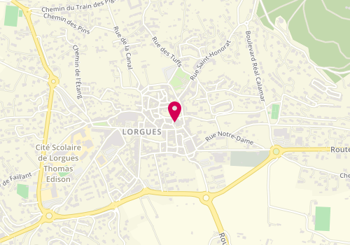 Plan de Sud Provence Immobilier, 8 place du Revelin, 83510 Lorgues