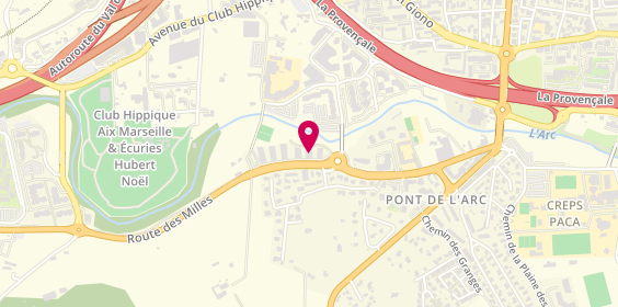 Plan de Auditim, cabinet de diagnostics immobiliers, Domaine de la Grassie
350 Route des Milles Bât C, 13090 Aix-en-Provence