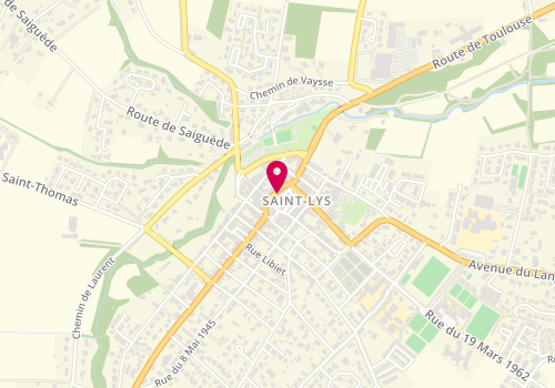Plan de Human Immobilier, 6 Route de Toulouse, 31470 Saint-Lys