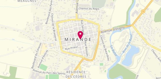 Plan de Human Immobilier, 4 place d'Astarac, 32300 Mirande