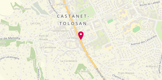 Plan de Human Immobilier, 11 avenue du Lauragais, 31320 Castanet-Tolosan