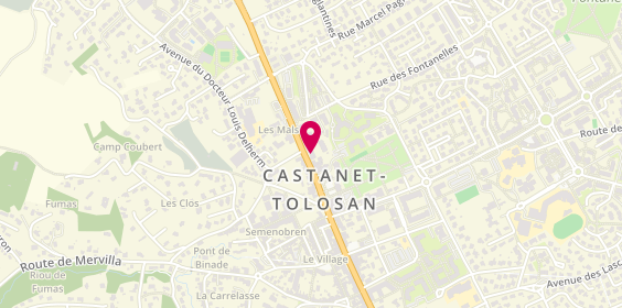 Plan de L'Adresse, 43 avenue de Toulouse, 31320 Castanet-Tolosan