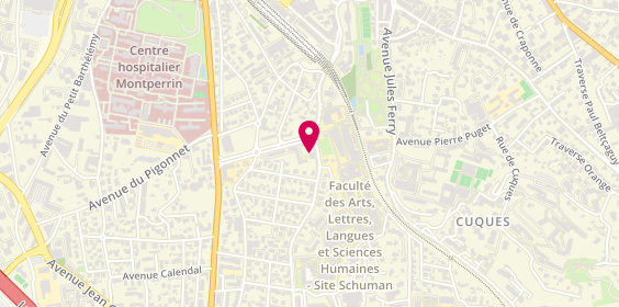 Plan de Agence Aix en Provence, Résidence la Fourane
1 avenue Winston Churchill Bâtiment C, 13090 Aix-en-Provence