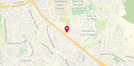 Plan de Catherine Serr Immobilier, 2 Avenue Deporte Resistance Aixoise, 13100 Aix-en-Provence