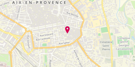 Plan de ISA Immobilier, 8 Rue Cardinale, 13100 Aix-en-Provence