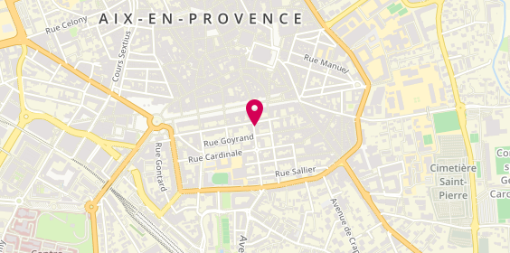 Plan de Janssens Immobilier - Knight Frank, 3 Rue du 4 Septembre, 13100 Aix-en-Provence