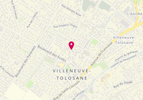 Plan de Villeneuve Immo Cmv, 4 avenue de Cugnaux, 31270 Villeneuve-Tolosane