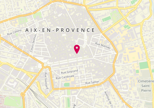 Plan de Aix Appartements, 4 Rue Clemenceau, 13100 Aix-en-Provence