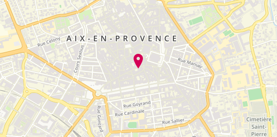 Plan de Agence Biron, 5 Rue Espariat, 13100 Aix-en-Provence