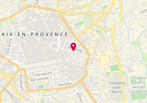 Plan de Immobilière Saint Jean, 29 Rue Emeric David, 13100 Aix-en-Provence