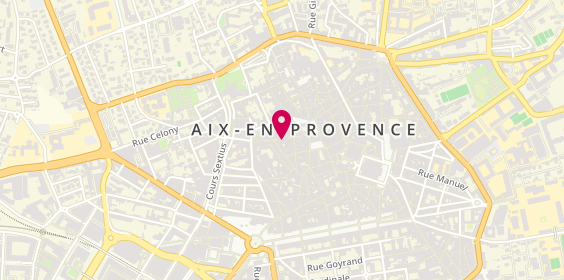 Plan de Agence Etoile, 19-24 Rue des Cordeliers, 13100 Aix-en-Provence