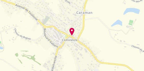 Plan de GROUPE TOLOSAN IMMOBILIER Caraman, 54 Cr Alsace Lorraine, 31460 Caraman