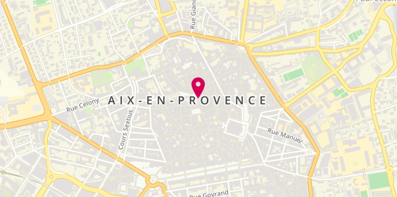 Plan de Calexia, 16 Rue Vauvenargues, 13100 Aix-en-Provence