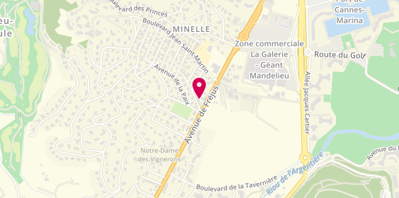 Plan de Agence du Grand Duc, Centre Commercial Olympia Lotissement 41 601 Fréjus Paul Ricard, 06210 Mandelieu-la-Napoule