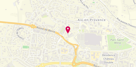 Plan de AIXTY Immobilier | Gestion - Location - Transaction immobilières, 105 avenue de Bredasque, 13090 Aix-en-Provence