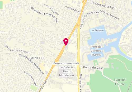 Plan de Nestenn, 601 Avenue de Fréjus
Route Nationale 7, 06210 Mandelieu-la-Napoule