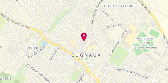 Plan de Human Immobilier, 24 avenue de Toulouse, 31270 Cugnaux