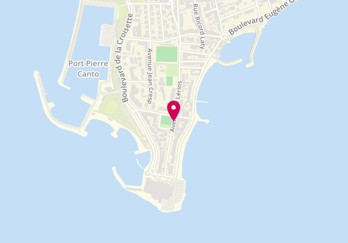 Plan de Michaël Zingraf Real Estate | Agence Immobilière Cannes Palm Beach, Place de l'Étang
73 avenue de Lérins, 06400 Cannes