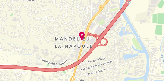 Plan de Ab Partners, 467 avenue de Cannes, 06210 Mandelieu-la-Napoule
