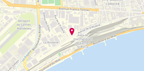 Plan de Antonio Monteleone, Cannes la Bocca 24 Roubine, 06150 Cannes