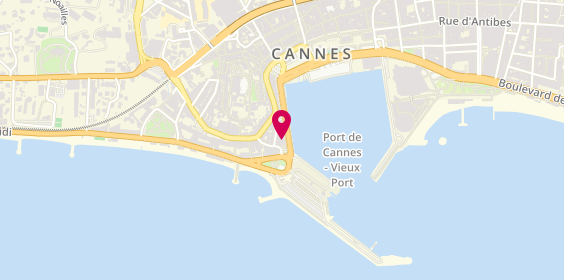 Plan de Agencia Immobilier, 21 Quai Saint-Pierre, 06400 Cannes