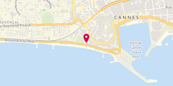 Plan de Cabinet Ness'Immo Cannes, 28 Boulevard Jean Hibert, 06400 Cannes