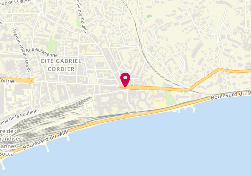 Plan de Agence immobilière Agence Cannes Horizon, 31 avenue Francis Tonner, 06150 Cannes