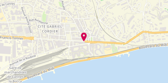 Plan de Century 21 Immobilier Conseil, 43 avenue Francis Tonner, 06150 Cannes