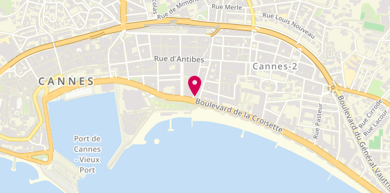 Plan de Anouck, 25 Rue des Etats Unis, 06400 Cannes