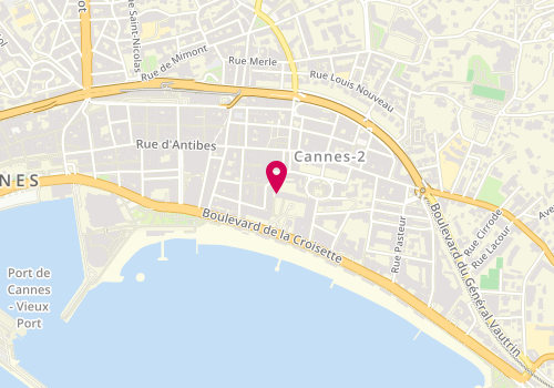 Plan de Qautio, Résidence Grand Hôtel
45 Boulevard de la Croisette, 06400 Cannes