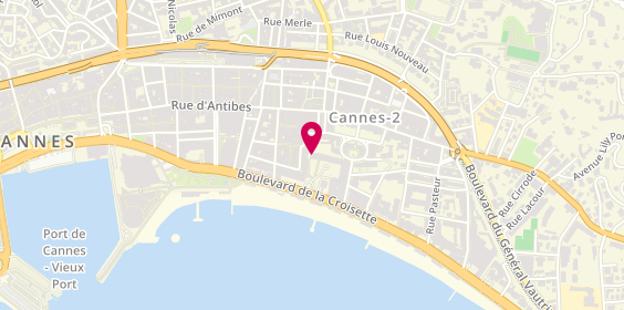 Plan de Arlim Immobilier, 45 Boulevard de la Croisette, 06400 Cannes