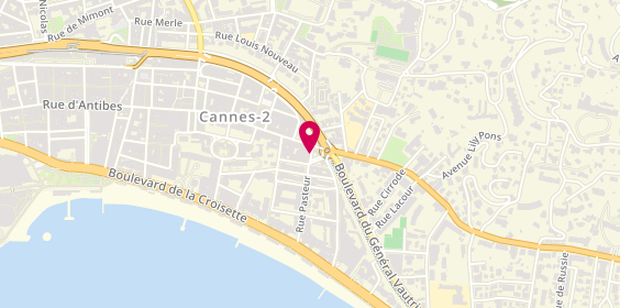 Plan de Adl Riviera, 6 Rue Pasteur, 06400 Cannes