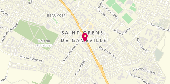 Plan de Accimmo 31, 50 avenue de Gameville, 31650 Saint-Orens-de-Gameville