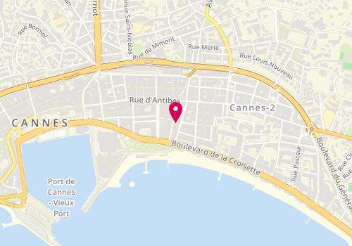 Plan de Engel & Völkers, 13 Rue des États-Unis, 06400 Cannes