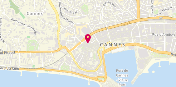 Plan de Cgp Consultant, 12 Rue du Suquet, 06400 Cannes