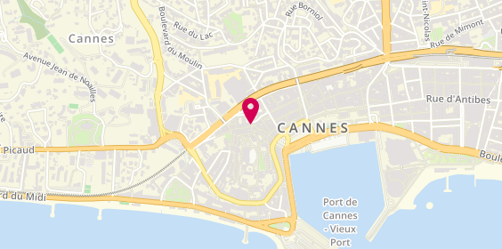 Plan de Century 21, 4 Rue du Suquet, 06400 Cannes