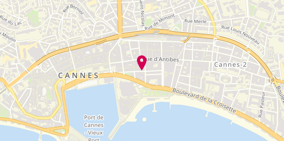 Plan de Cabinet Bruno, 1 Bis Rue Notre Dame, 06400 Cannes