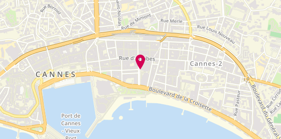Plan de Agence International de Comme, 32 Rue des Serbes, 06400 Cannes