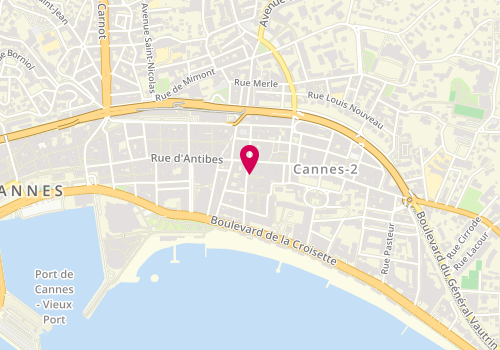Plan de Savills, 7 Rue du Commandant André, 06400 Cannes