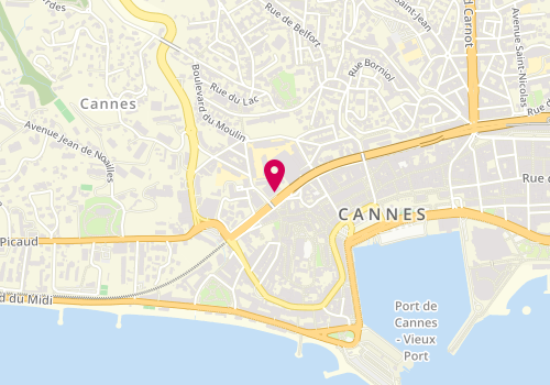 Plan de Agence Europe, 16/18 Rue des Suisses, 06400 Cannes