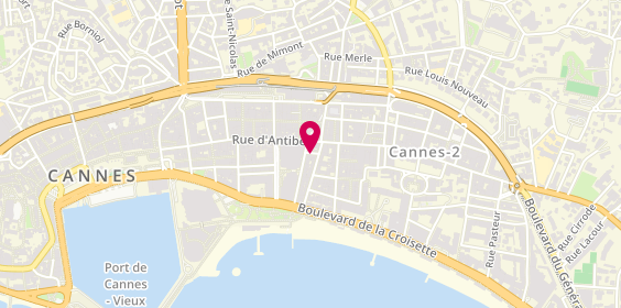 Plan de Cannes Accommodation, 2 Rue Lafayette, 06400 Cannes
