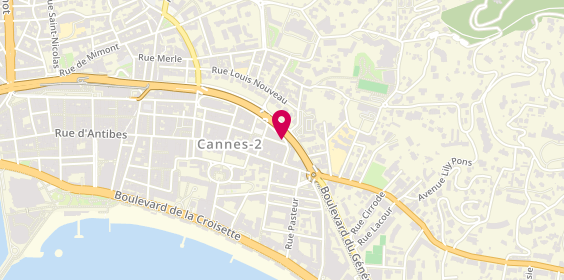 Plan de Maybehost - Gestion Locative, 13 Rue de Bône, 06400 Cannes