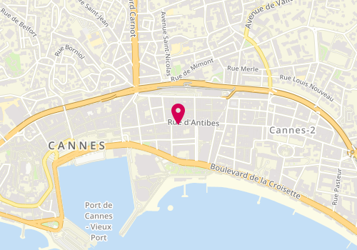 Plan de Era Immobilier, 46 Rue d'Antibes, 06400 Cannes