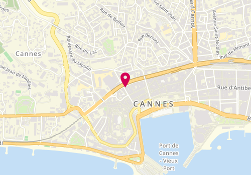 Plan de Nestenn Cannes, 17 Boulevard Victor Tuby, 06400 Cannes