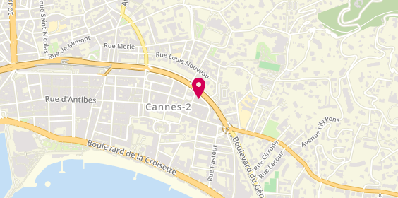 Plan de Agence immobilière Nexity, 40 Boulevard de Lorraine, 06400 Cannes