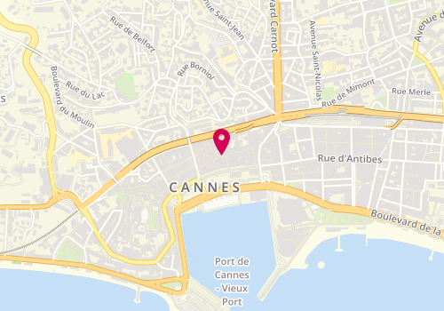 Plan de Homeside Immobilier, 26 Rue Meynadier, 06400 Cannes